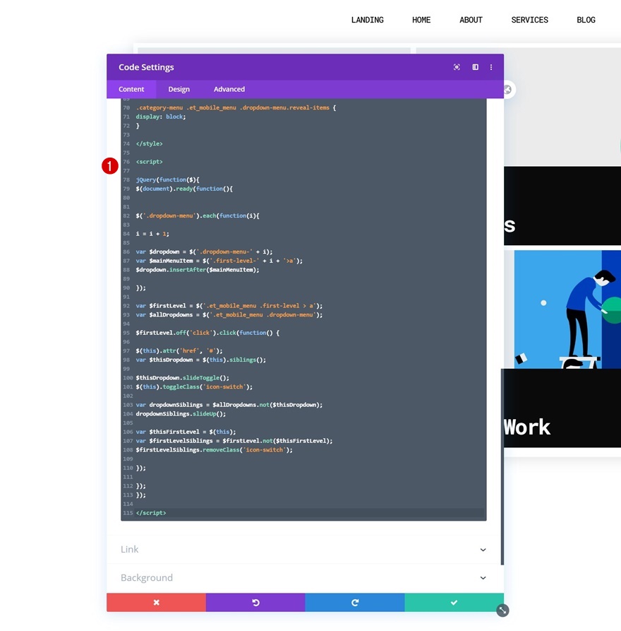 açılır gönderi kategorileri