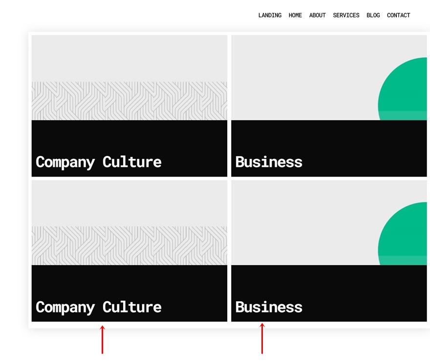 açılır gönderi kategorileri