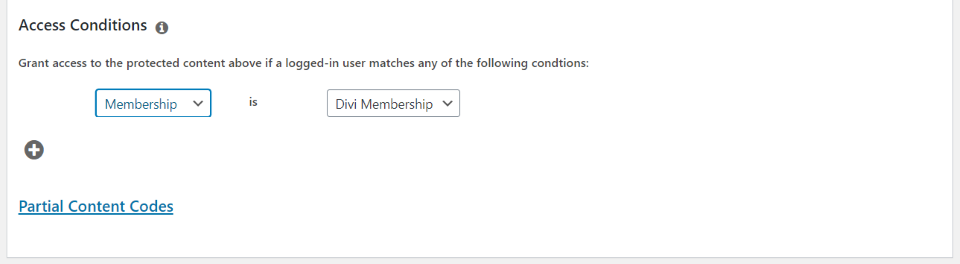 部分的なコンテンツルールを作成する