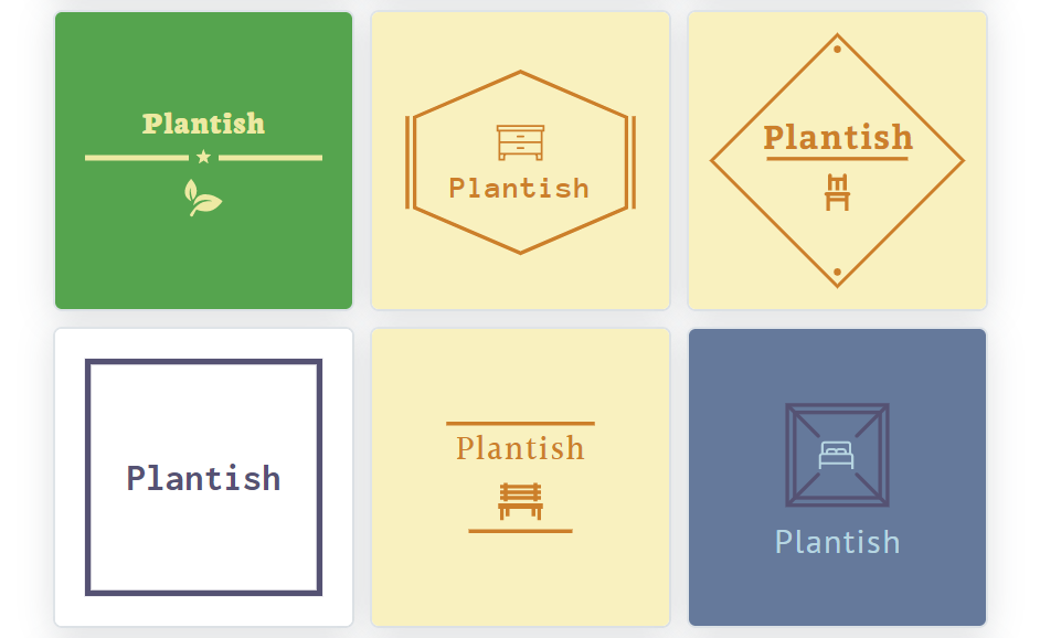 Hatchful 로고의 예.