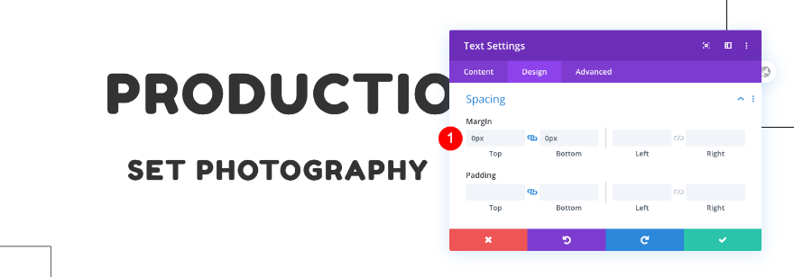 スクロール時に変化するテキストと画像