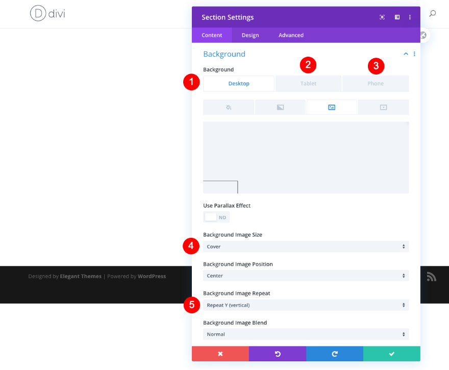 スクロール時に変化するテキストと画像
