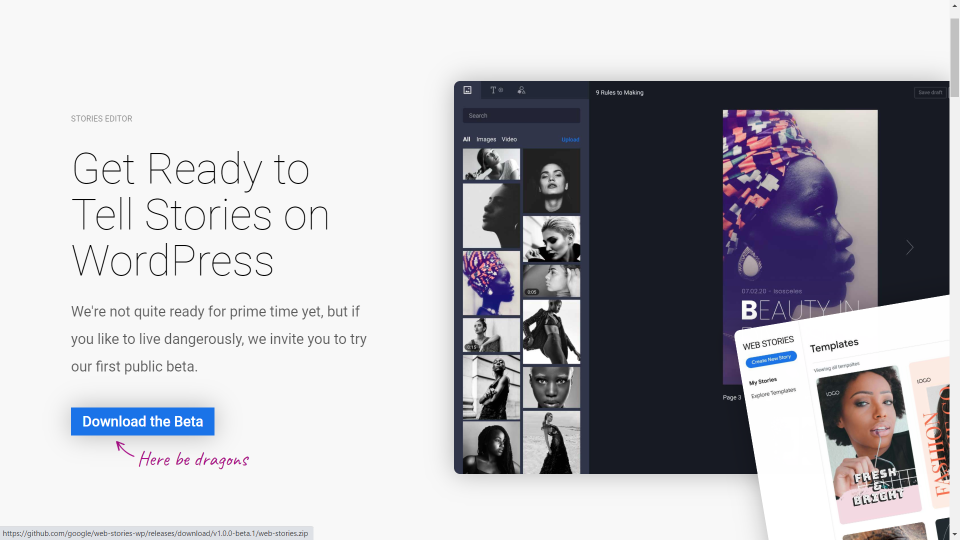 Instalación del complemento Google Web Stories