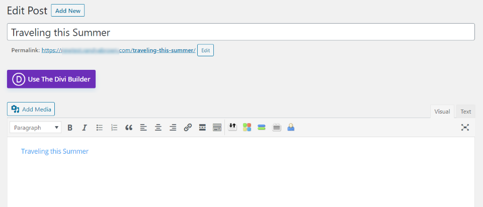 Agregar a publicación nueva