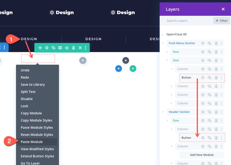 divi-scorrevole-push-menu