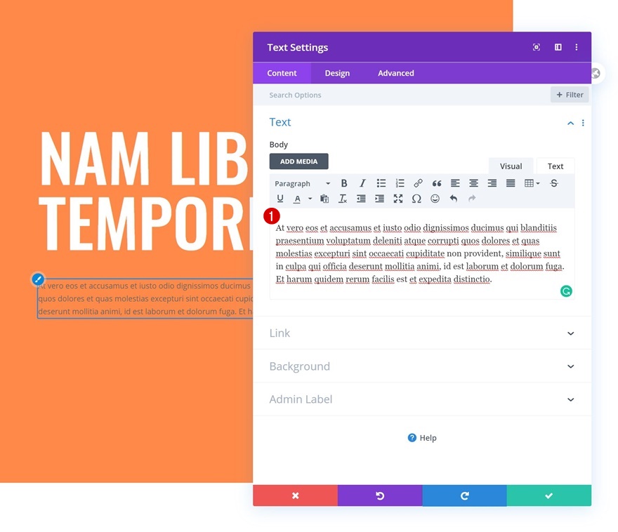 Spalte Kontaktformular