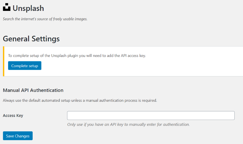 安裝 Unsplash WordPress 插件