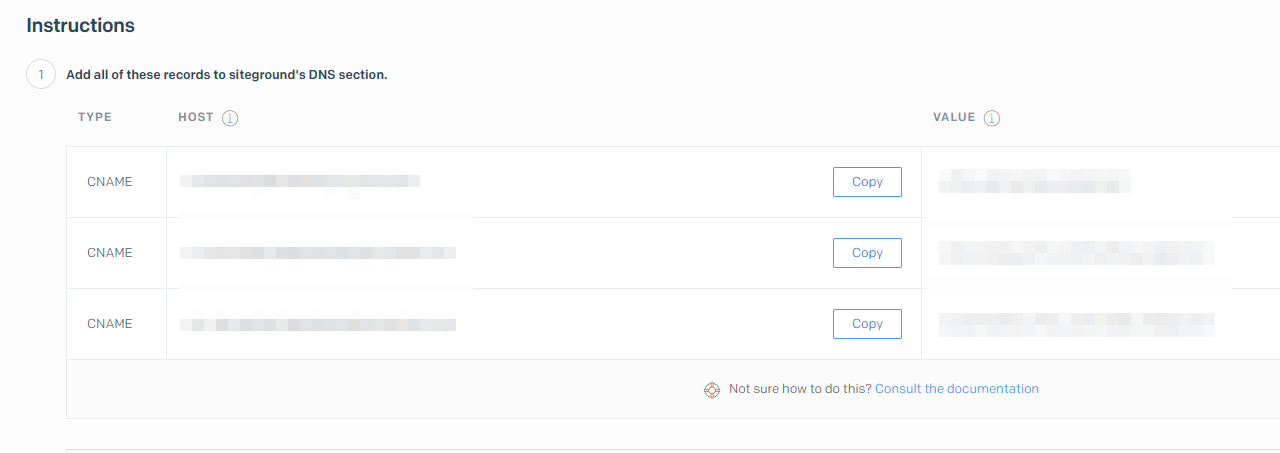修改您的 DNS 记录。