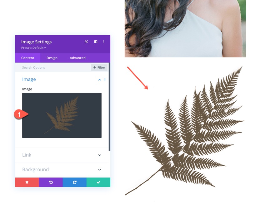 ombres d'images en mouvement divi