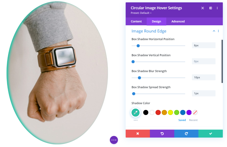 Survol d'image circulaire