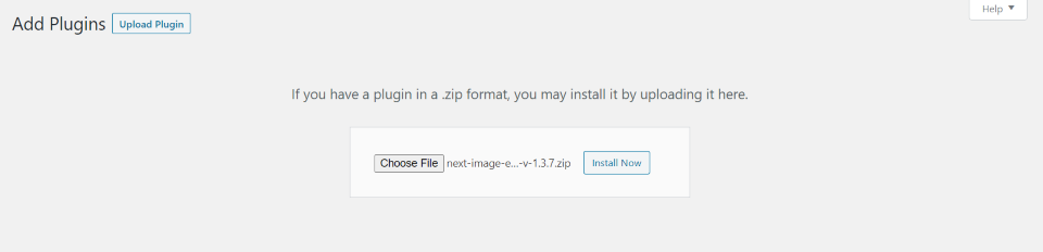 Installation suivante de l'effet d'image Pro