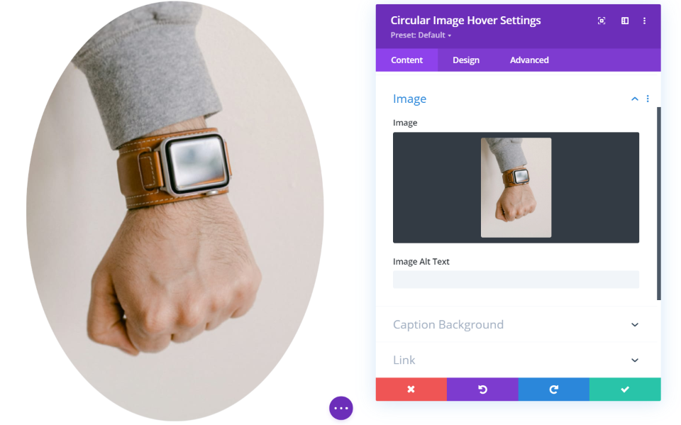 Survol d'image circulaire
