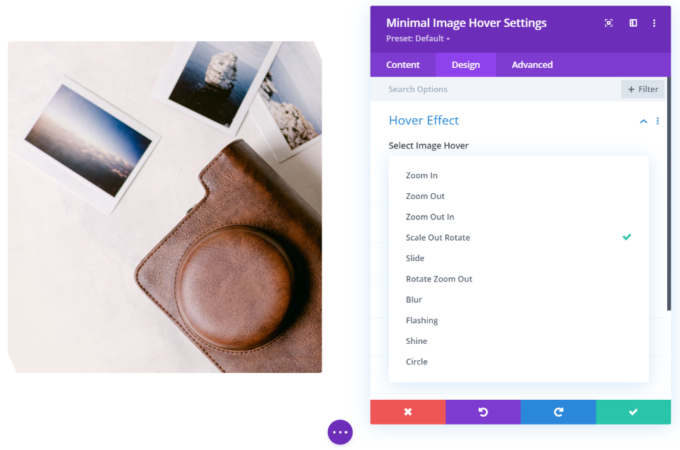 Survol d'image minimal
