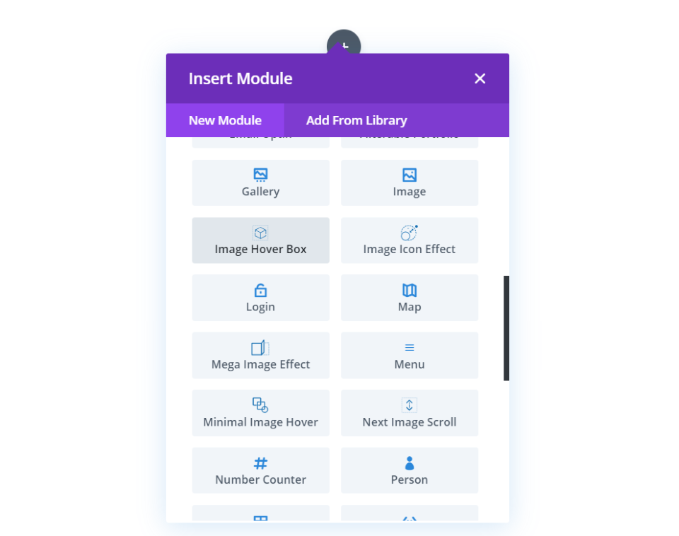 Modules Pro Next Image Effect