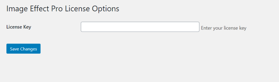 Installation suivante de l'effet d'image Pro