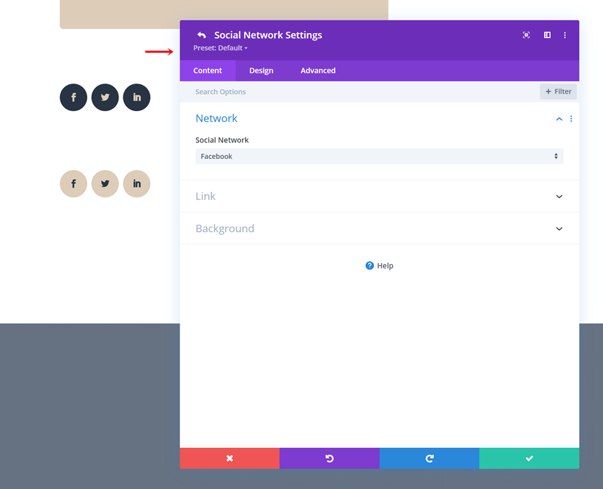 guide de style des préréglages globaux du conseiller financier