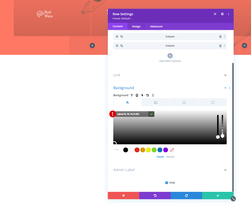 widgets de menu de catégorie de publication
