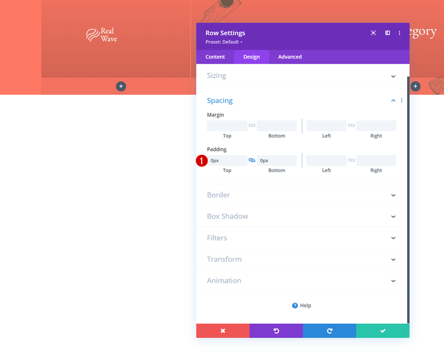 widgets de menu de catégorie de publication