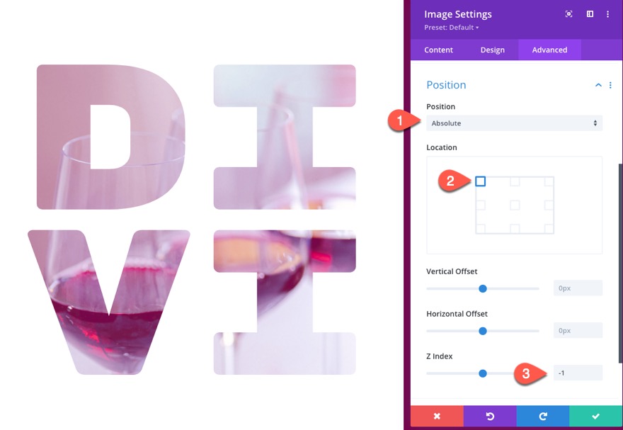 текстовая маска с фоновой анимацией
