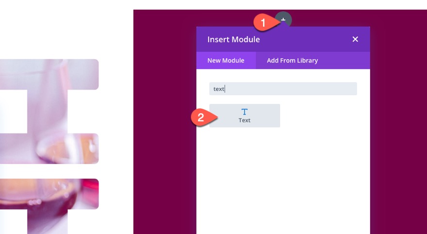 текстовая маска с фоновой анимацией
