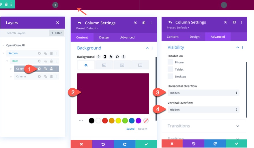 текстовая маска с фоновой анимацией