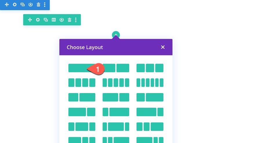 globalne ustawienia wstępne z blokiem układu divi
