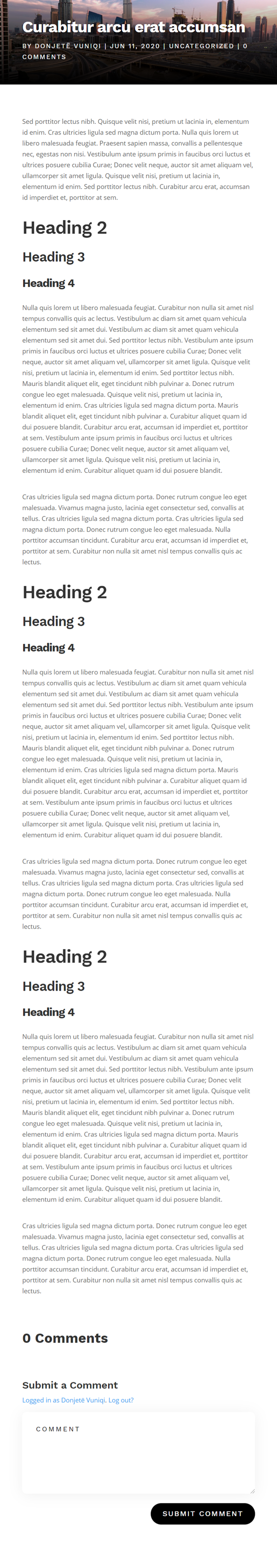 bölünmüş ekran blog yazısı şablonu