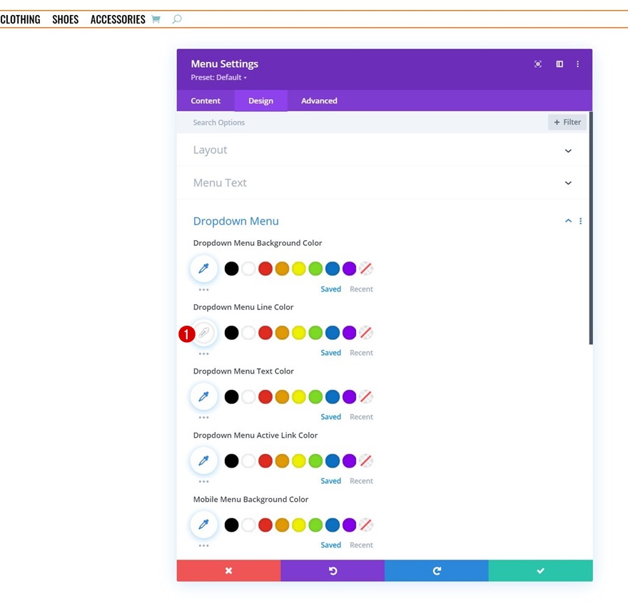 e-ticaret mega menüsü
