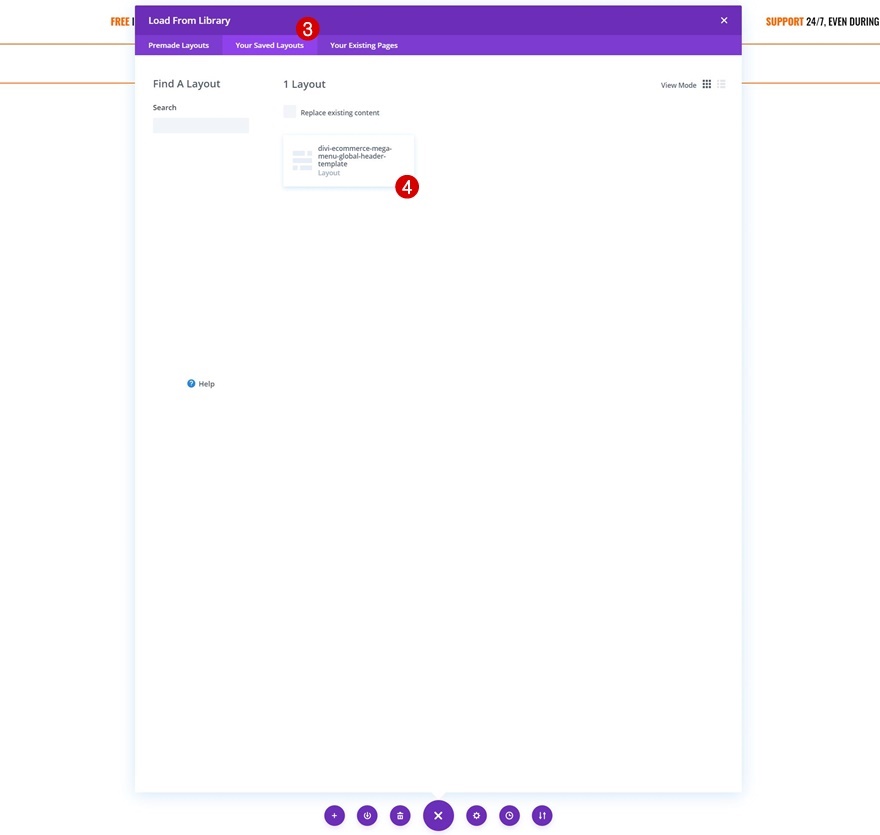 e-ticaret mega menüsü