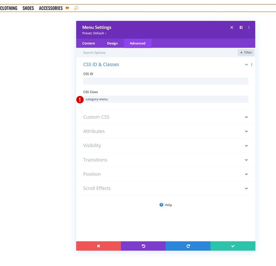 e-ticaret mega menüsü