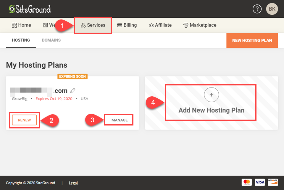 SiteGroundWordPressホスティング