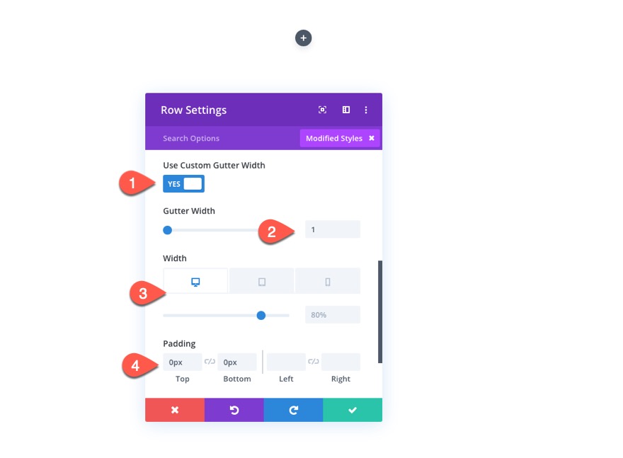 accordéon en utilisant des en-têtes de page collante dans Divi