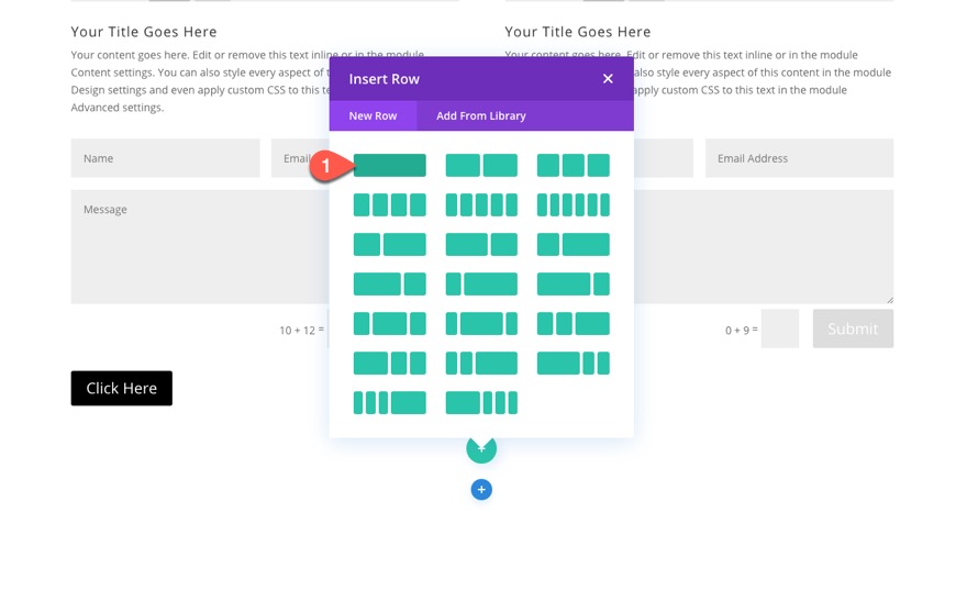 divi показать больше переключателей