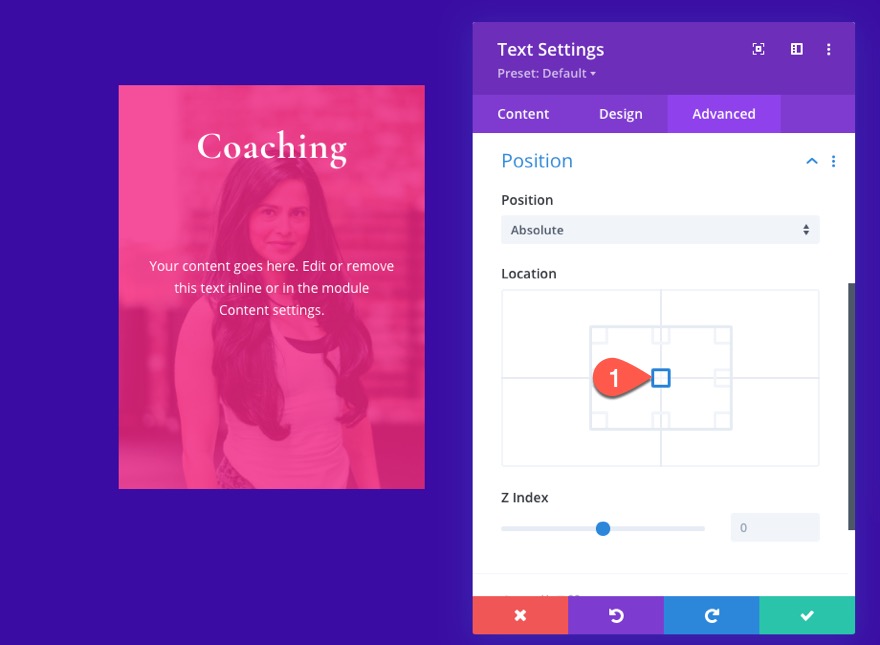 ภาพซ้อนทับ Divi