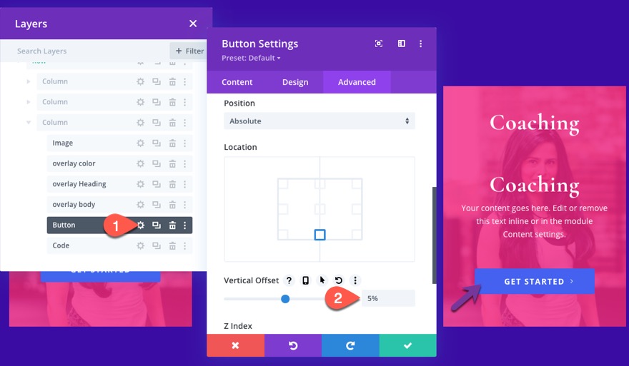 ภาพซ้อนทับ Divi