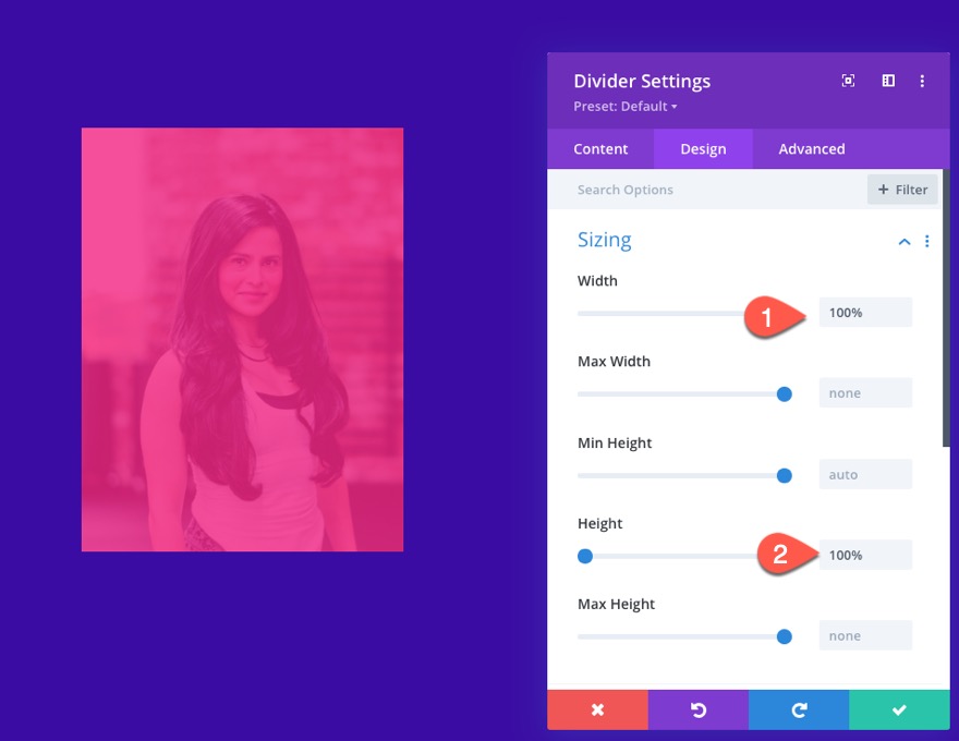 ภาพซ้อนทับ Divi