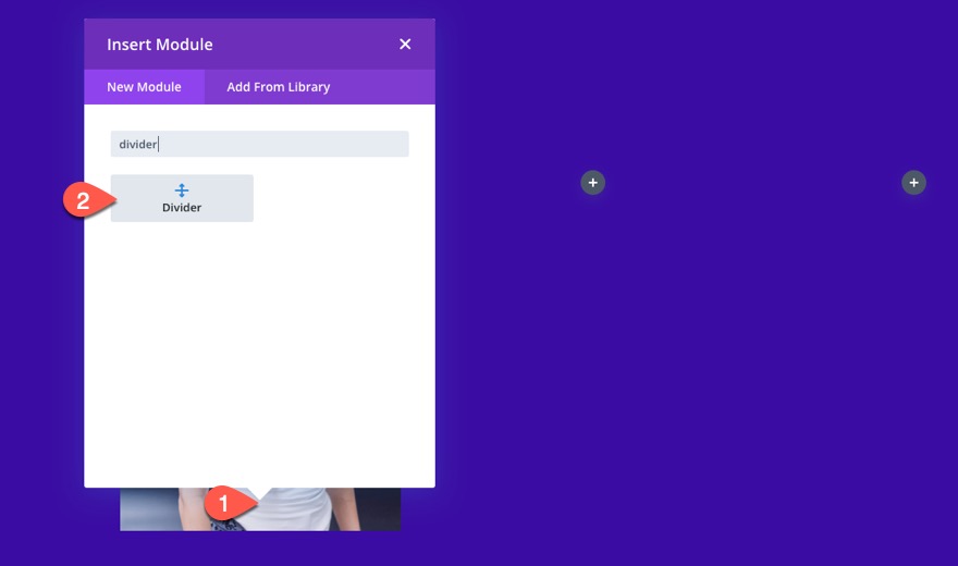 ภาพซ้อนทับ Divi