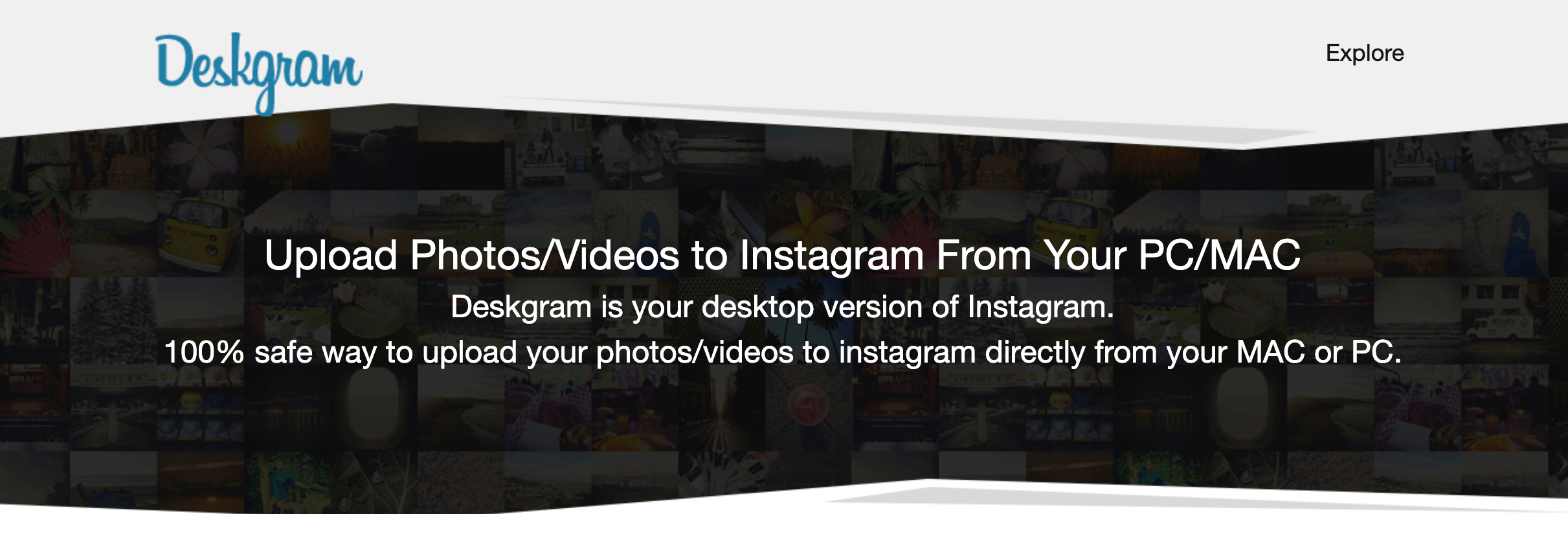 الصفحة الرئيسية Deskgram.