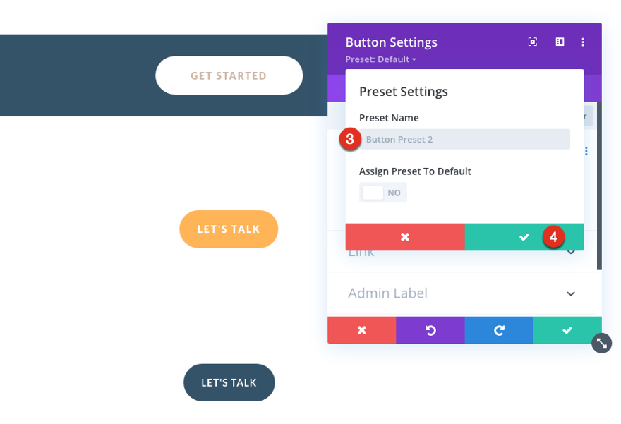 divi yaşam koçu küresel ön ayarlar stil kılavuzu