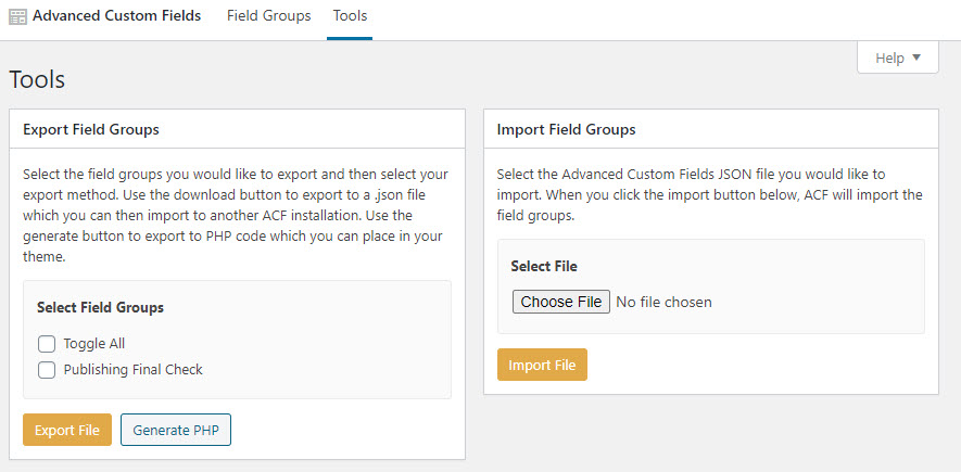 Пользовательские поля WordPress