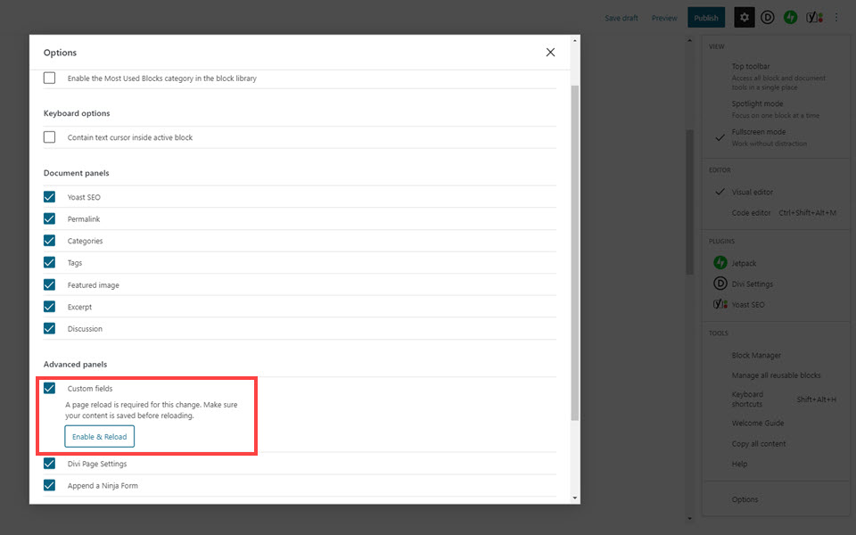Пользовательские поля WordPress