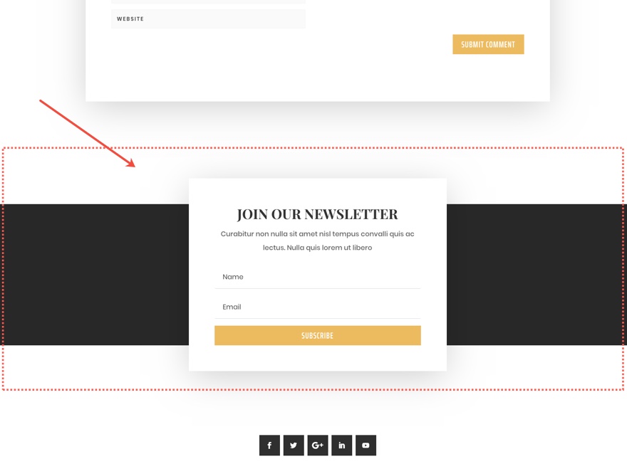 przyklejony e-mail opty