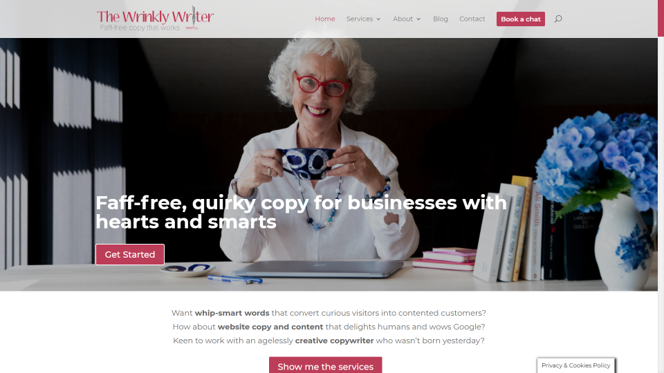 นักเขียนรอยย่น