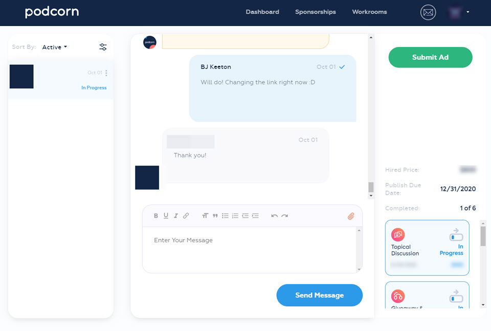 غرف عمل بودكورن