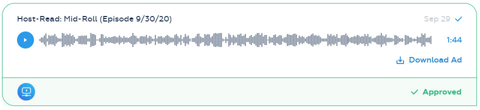 الرعايات بودكاست المعتمدة podcorn