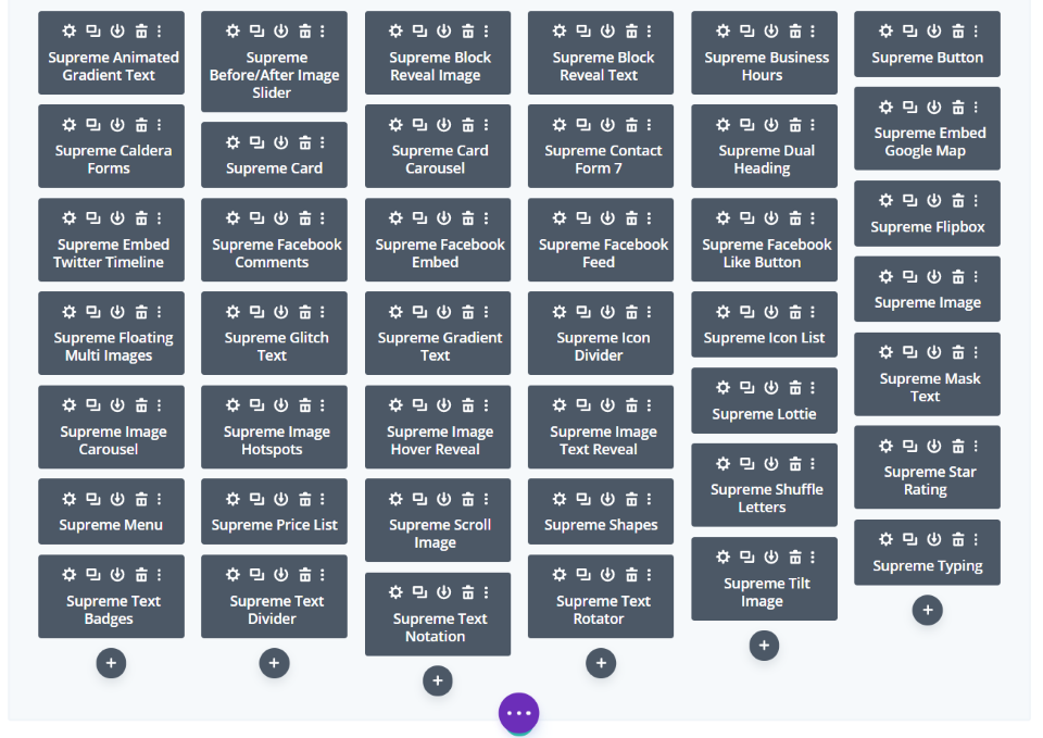 Modules Divi