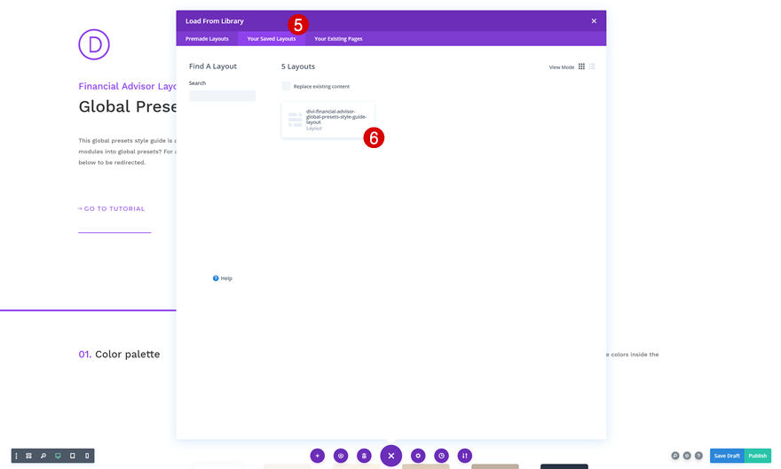 Руководство по стилю глобальных пресетов Candy Shop