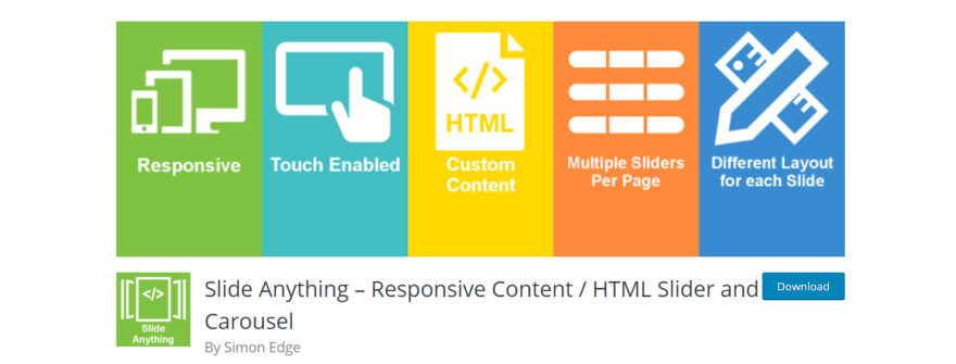 滑动任何插件。