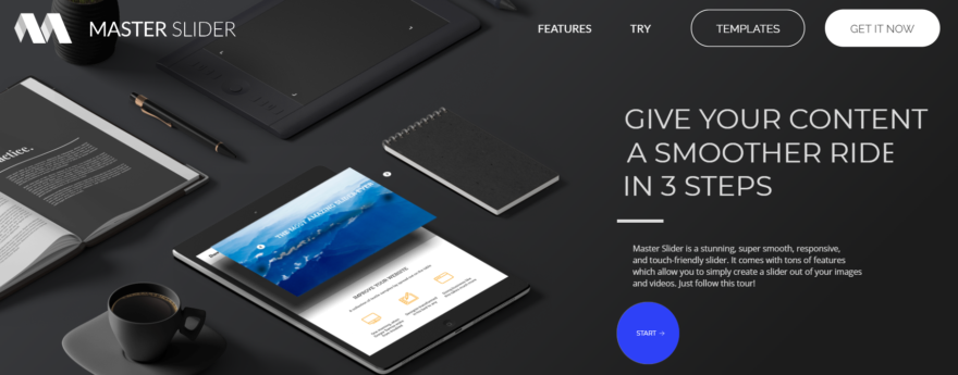 MasterSlider 插件。