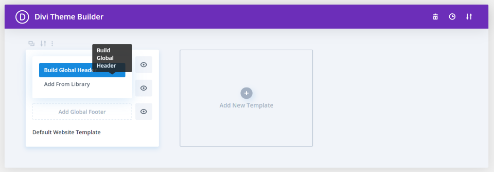Diviテーマビルダーを使用したDiviMadmenu